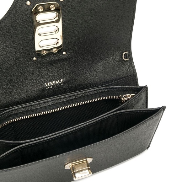 Versace Handbags - NWT Versace Wallet On A Chain Bag Black